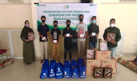 Daarut Tauhiid Peduli Jakarta bersama PT. Pegadaian Syariah Cabang Daan Mogot menjalin sinergi dalam program 