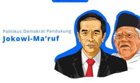 Daftar politikus Demokrat pendukung Jokowi-Ma'ruf