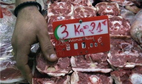 Muslim di Belgia Tempuh Puluhan Kilometer Beli Daging Halal. Daging halal (ilustrasi)