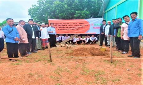 BMH membangun rumah untuk dai tangguh di Pulau Bintan, Kepulauan Riau (Kepri).