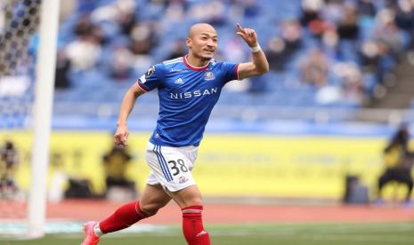 Daizen Maeda, pemain Yokohama Marinos yang membela timnas Jepang di Olimpiade Tokyo.