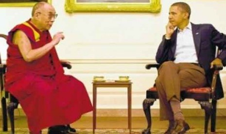 Dalai Lama dan Barack Obama