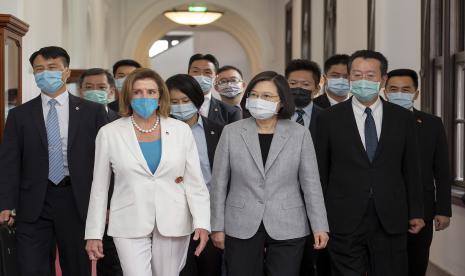 Latihan militer China digelar saat Ketua House of Representative Amerika Serikat (AS) Nancy Pelosi berkunjung ke Taiwan.