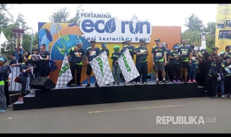  Dalam rangka HUT ke-60, Pertamina kembali menggelar Pertamina Eco Run 2017 di Pantai Festival Ancol pada Sabtu (16/12).