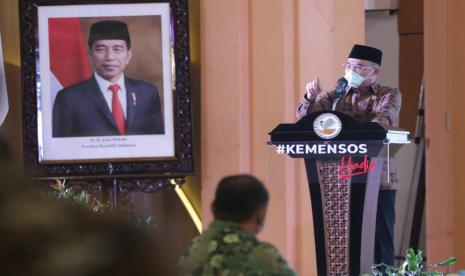 Muhadjir Effendy Ingatkan Pegawai Kemensos tak Korupsi. Foto: Dalam rangka memperingati Hari Antikorupsi Sedunia (Hakordia) 2020, Menteri Sosial Ad Interim Muhadjir Effendy mengajak Aparatur Sipil Negara (ASN) Kementerian Sosial untuk meningkatkan integritas untuk memberantas korupsi. 