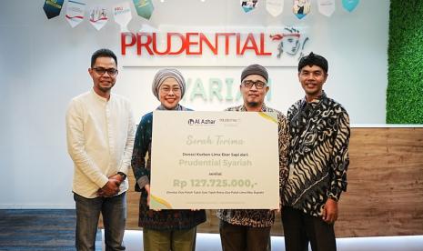  Dalam rangka memperingati perayaan Iduladha 1445 Hijriah pada 17 Juni 2024, PT Prudential Sharia Life Assurance (Prudential Syariah) mengadakan kegiatan inspiratif bertajuk Kurban Bersama, Berkah Sesama.