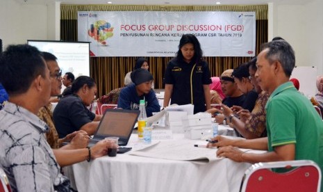 Dalam rangka meningkatkan efektivitas penyelenggaraan program dengan masyarakat yang menjadi mitra binaan program Corporate Social Responsibility (CSR), Pertamina RU VI Balongan menggelar Focus Group Discussion (FGD) bersama stakeholder perusahaan. 