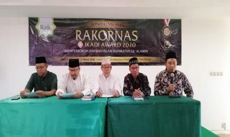 Ini Para Tokoh Peraih Ikadi Award 2020. Foto: Dalam Rangka menjawab berbagai masalah umat bangsa dan  tantangan dakwah masa kini, Ikatan Dai Indonesia (IKADI)  akan menyelenggarakan Rapat Koordinasi Nasional (RAKORNAS) dan IKADI Awards 2020. Rapat koordinasi ini akan berlangsung selama tiga hari di Jakarta mulai tanggal 7 hingga 9 Maret 2020 bertempat di Grand Cempaka Hotel, Jakarta Pusat.