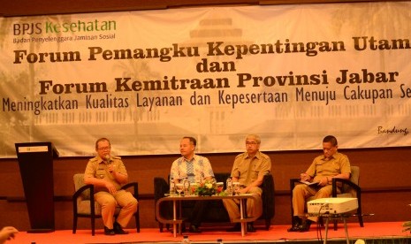 Dalam rangka merealisasikan tercapainya Universal Health Coverage 2019, BPJS Kesehatan Divisi Regional V Jabar menggelar Forum Kemitraan dan Forum Pemangku Kepentingan, belum lama ini.