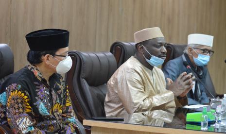 MUI menerima kunjungan Sekretaris Jenderal International Islamic Fiqh Academy ( IIFA) Prof.Dr. Koutoub Moustapha San