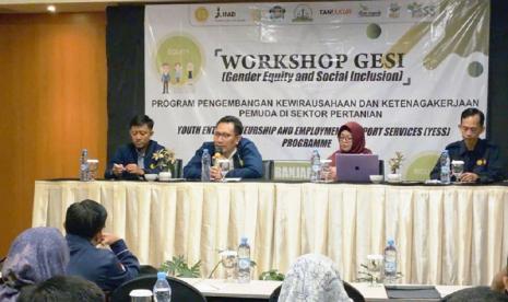 Dalam upaya menfasilitasi petani muda di Kalimantan Selatan (Kalsel), Sekolah Menengah Kejuruan Pertanian Pembangunan Negeri (SMK-PPN) Banjarbaru selaku Provincial Project Implementation Unit (PPIU) Provinsi Kalsel mengadakan Workshop Gender Equality and Social Inclusion (GESI), Sabtu (25/2).