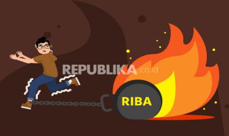 Dampak praktik riba. (ilustrasi). Siksaan Pemakan Riba 