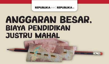 Dana pendidikan yang dialokasikan sebesar 20 persen dari APBN selalu naik tiap tahun dari sisi nominal. Tetapi, biaya kuliah justru semakin mahal.