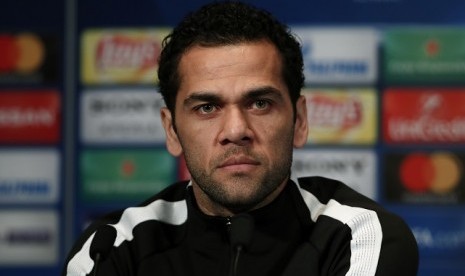 Pemain timnas Brasil Dani Alves.