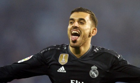 Gelandang Real Madrid, Dani Ceballos.