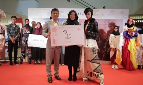 Dania Pulungan sukses meraih juara 2 di Grand Prix Sakura Collection Asia Student Awards 2020 dengan menciptakan karya yang memadukan sisi lain ninja dan onigiri.