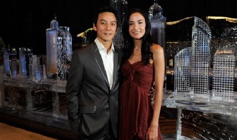 Daniel Wu dan Istrinya Lisa S