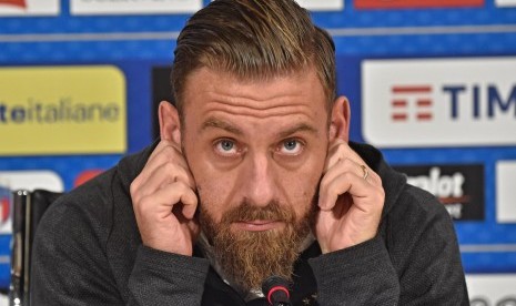 Daniele De Rossi, pelatih AS Roma.