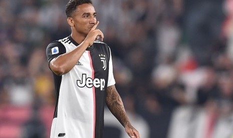 Danilo Luiz da Silva dalam pertandingan Juventus vs Napoli, Ahad (1/9) dini hari.