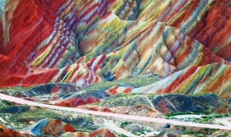 Danxia Landform, Cina