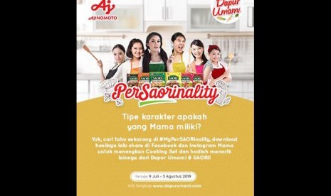 Dapur Umami dan Saori akan mengajak Mama untuk bermain #MyPerSAORInality 