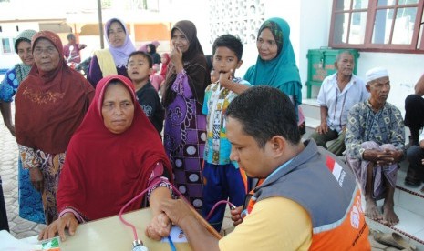 Dapur Umum Rumah Zakat di Pidie Jaya, Aceh.