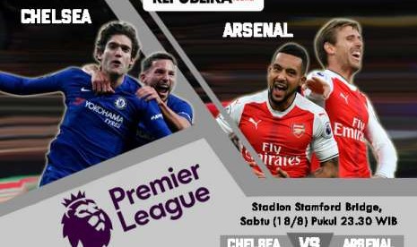 Data fakta Arsenal vs Chelsea.