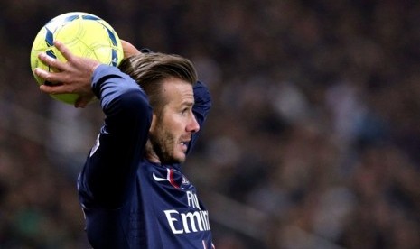 David Beckham saat memperkuat Paris Saint Germain (PSG)