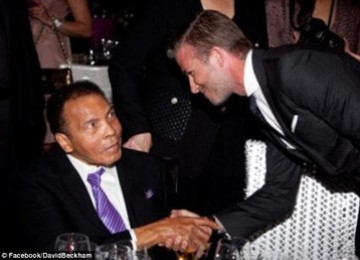 David Beckham dan Muhammad Ali