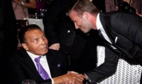 David Beckham dan Muhammad Ali