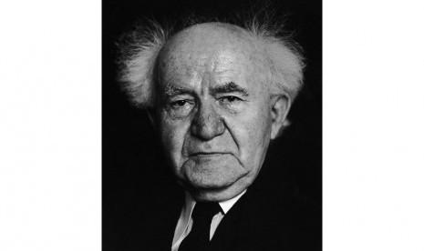 David Ben Gurion, seorang pendiri Israel.