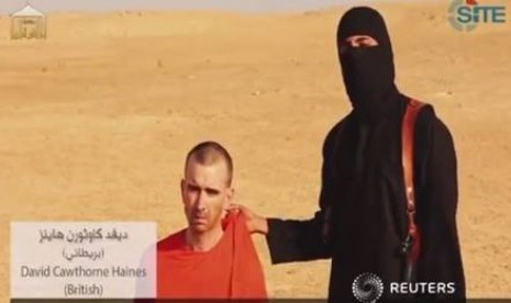 David Cawthorne Haines yang juga terlihat di video eksekusi Steven Sotlof oleh ISIS