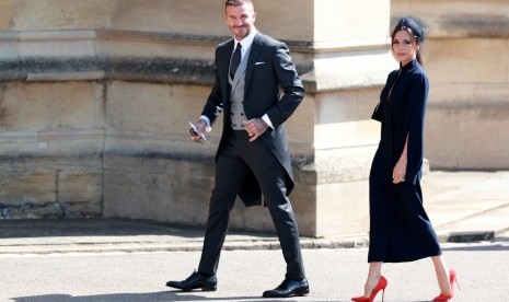 David dan Victoria Beckham.(EPA)