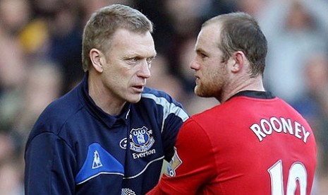 David Moyes dan Wayne Rooney