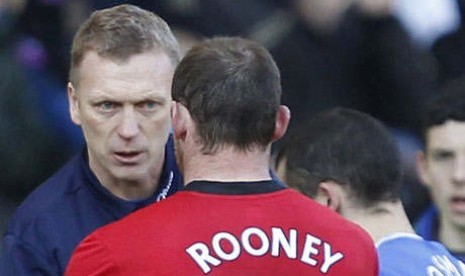 David Moyes dan Wayne Rooney