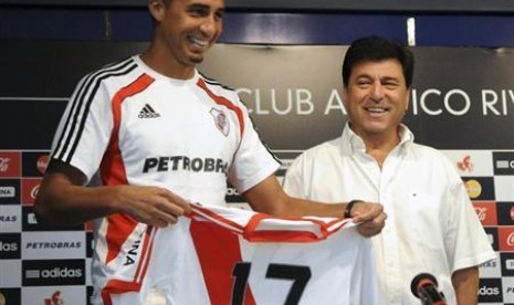 David Trezeguet ketika memperkuat klub Argentina,  Newell's Old Boys.