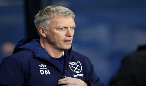 Pelatih West Ham United, David Moyes.