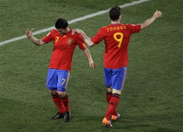 David Villa dan Fernando Torres