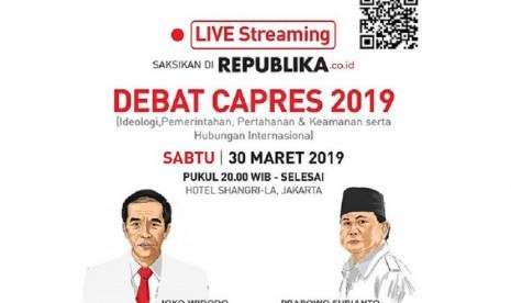 Debat keempat capres, Jokowi-Prabowo