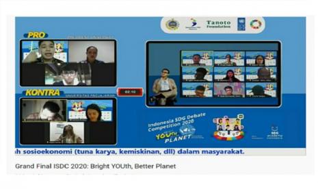 Debat SDGs Indonesia tahunan kedua