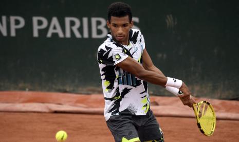 Debut petenis profesional Kanada Felix Auger-Aliassime di French Open 2020 berakhir tragis.