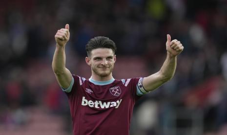 Declan Rice dari West Ham United.