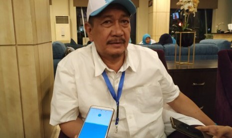 Deddy Mizwar saat ditemui di sela-sela acara Konsolidasi Nasional Partai Gelora Indonesia, Kemang, Jakarta, Sabtu (9/11). 