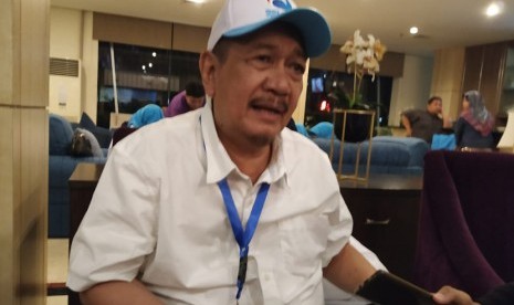 Deddy Mizwar saat ditemui di sela-sela acara Konsolidasi Nasional Partai Gelora Indonesia, Kemang, Jakarta, Sabtu (9/11). 