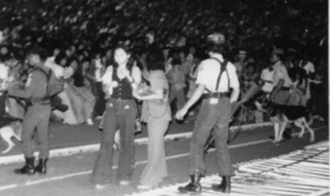 Deep Purple Ketika Tampil di Istora Senayan 1975