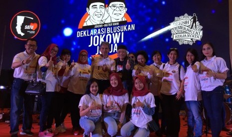  Deklarasi Blusukan Jokowi di Yogyakarta mengusung tema Pahlawan, Ahad (11/11).