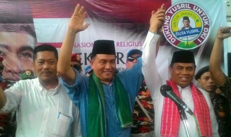 Deklarasi Duta Yusril Wilayah Jakarta Pusat pada Ahad (11/9), di GOR Cempaka Putih, Jakarta Pusat.