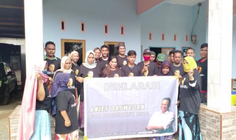 Deklarasi Jarnas Petani Mileanies Kabupaten Jeneponto dilaksanakan di Desa Pattiro Kecamatan Bangkala Barat, Kabupaten Jeneponto, Sulsel, Ahad (6/2/2022)