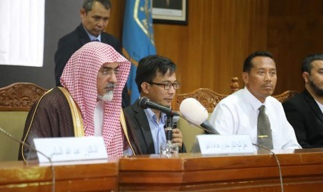 Delegasi Arab Saudi mengunjungi kampus UMM, Selasa (11/4).