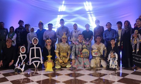 Delegasi Asosiasi Wayang ASEAN mengunjungi pondok pesantren Tebuireng